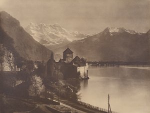 Chillon Castle by Adolphe Braun