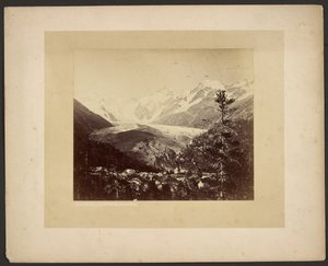 Mortaratsch Glacier by Adolphe Braun