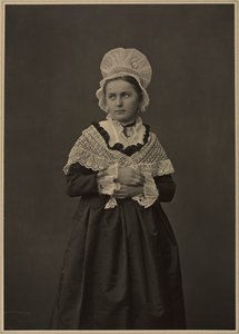 Woman in Lorraine Dress