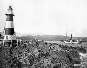 Entrance to Port Antonio, Jamaica, c1905