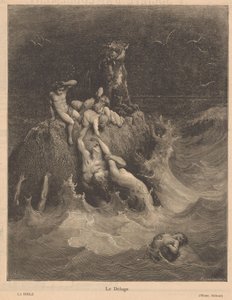The Flood by Adolphe Francois Pannemaker