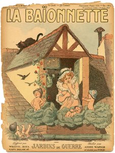 Cover of La Baionnette, Satirical in Colors