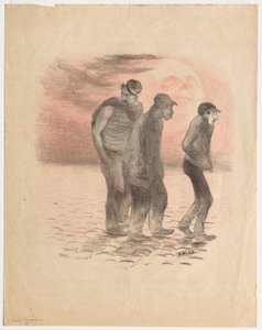 Paris Scenes and Murderers by Adolphe Leon Willette