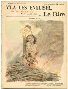 The Laughter, number 264, Satirical in Colours by Adolphe Leon Willette