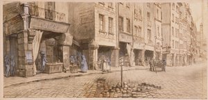A Street by Adolphe Martial Potemont