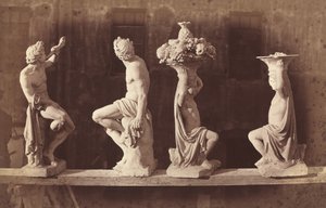 Four Statues by Adolphe Terris