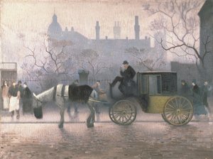 Old Cab at All Saints, Manchester