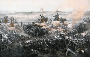 Taking of Malakoff by the French Army by Adolphe Yvon