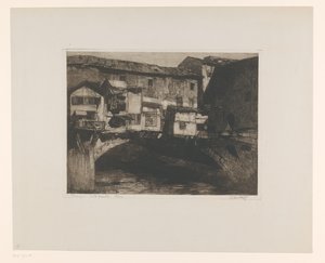 Florence. Ponte Vecchio by Adriaan J. van 