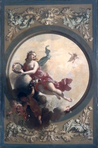 Flora with Flower-Scattering Putti by Adriaan van der Werff