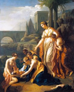 Moses Saved from Water, by Adriaen van der Werff by Adriaan van der Werff