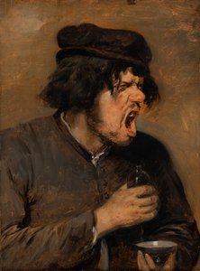 The Bitter Potion, c.1636-38 by Adriaen Brouwer