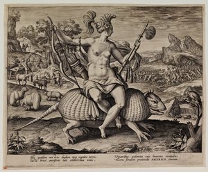America by Adriaen Collaert