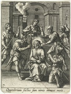 Mocking of Christ by Adriaen Collaert