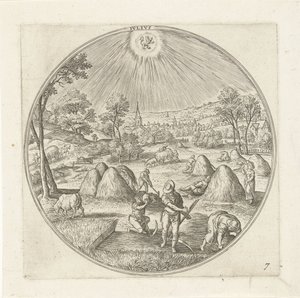 July (The Twelve Months) by Adriaen Collaert