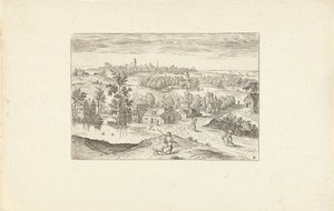 Landscape with a Pond by Adriaen Collaert