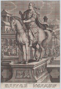 Plate 9: Equestrian Statue of Vitellius by Adriaen Collaert