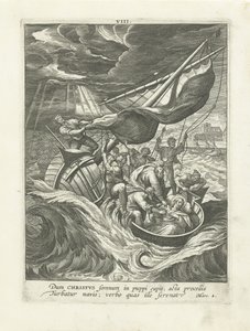 Storm on the Sea of Galilee (series title: Life of Christ) (series title: Vita I. Christi)