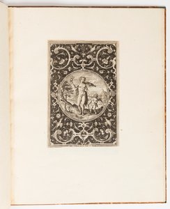 Venus, Plate from a Suite of 6 Ornamental Designs with the Judgement of Paris