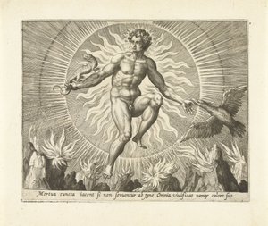 Fire by Adriaen Collaert