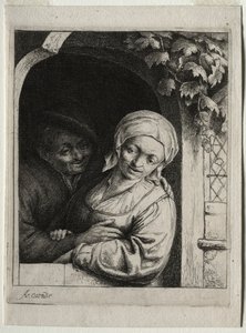 Rural Tenderness Village Romance by Adriaen Jansz. van Ostade