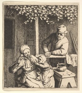 The Doll, 1610-85 by Adriaen Jansz. van Ostade