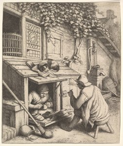 The Shoemaker by Adriaen Jansz. van Ostade