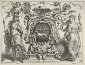 Coat of Arms of Antonius Triest by Adriaen Lommelin