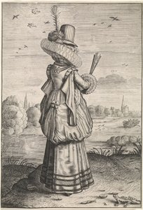 Clothing and Manners of Noblewomen and Countrywomen by Adriaen Matham (possibly)