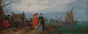 Autumn (Conversation), 1625 by Adriaen Pietersz van de Venne
