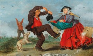 Illustration of a Netherlandish Proverb