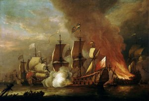 An Action of the English Succession, Late 17th Century