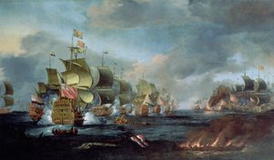 The Battle of Lowestoft, June 3rd, 1665