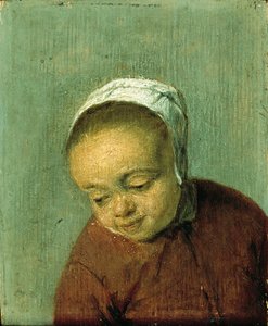 Head of a Girl by Adriaen van Ostade