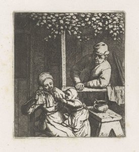 Child Reaching for a Doll