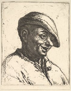 Laughing Peasant by Adriaen van Ostade
