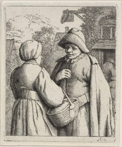 Man and Woman Conversing