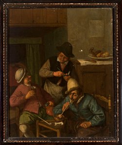 Smokers by Adriaen van Ostade