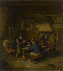 Peasants in a Tavern by Adriaen van Ostade