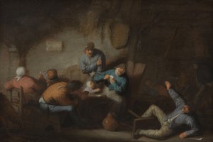 Tavern Scene by Adriaen van Ostade