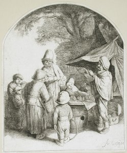 The Quacksalver by Adriaen van Ostade