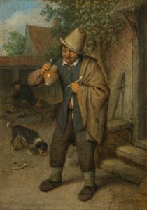 The Sense of Taste by Adriaen van Ostade