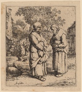 Two Gossips by Adriaen van Ostade