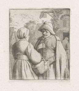 Woman and Man in Conversation