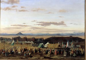 The Capture of Setif in Algeria by the Troops of the Duke of Orleans