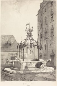 Well of the Chateau de Nantes, Brittany