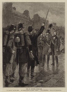 Illustration for The History of a Crime by Victor Hugo by Adrien Emmanuel Marie