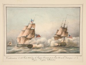 Combat Sustained on August 23, 1812 by the Frigate President of the United States