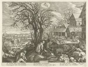 December by Egidius  Sadeler (II)