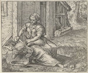 Fable of the Woman and the Hen